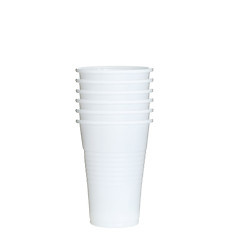 Image showing plastic cups