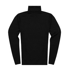 Image showing Black long-sleeved T-shirt