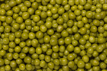 Image showing background of wet green peas