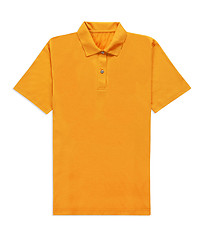 Image showing yellow t-shirt isolated