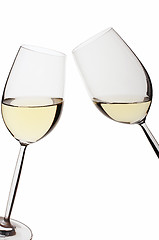 Image showing White wine