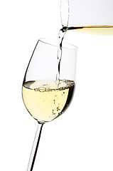 Image showing White wine