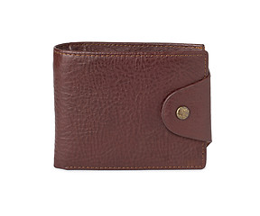 Image showing leather wallet against white background