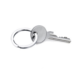 Image showing key on a white background