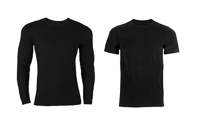 Image showing Black T-shirt