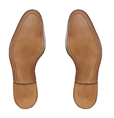 Image showing Rubber sole of a men's shoes
