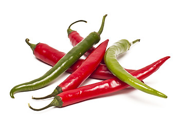 Image showing Chili pepper isolated on white background