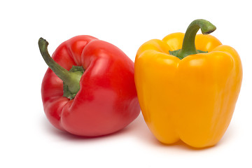 Image showing sweet pepper isolated on white background