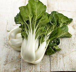 Image showing White Choy Sum