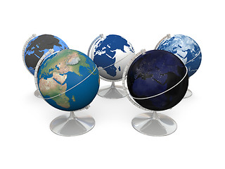 Image showing Globes