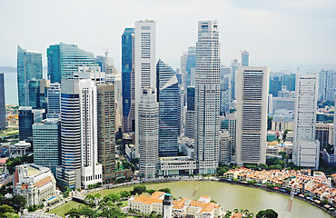 Image showing Singapore downtown