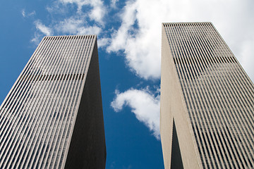 Image showing Modern skyscrapers