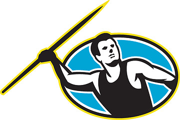 Image showing Javelin Throw Track and Field Athlete