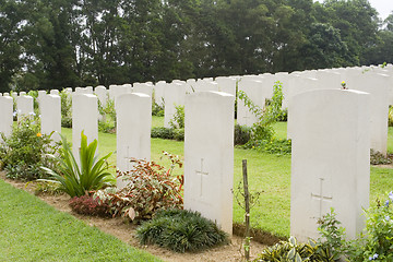 Image showing War cemetery