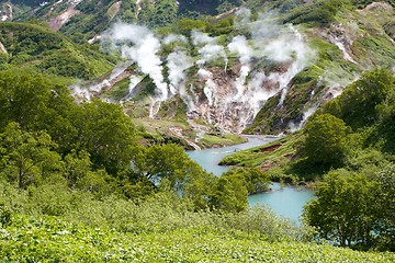 Image showing Geysers, volcano