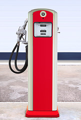 Image showing retro filling station