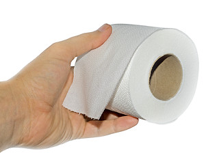 Image showing roll of tissue