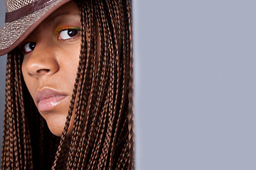 Image showing portrait of a black woman