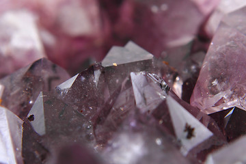 Image showing amethyst mineral background