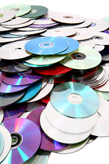 Image showing cd and dvd background