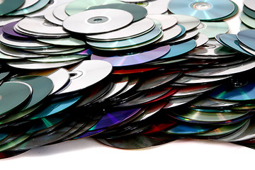 Image showing cd and dvd background