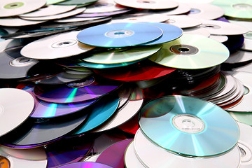 Image showing cd and dvd background