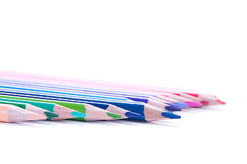 Image showing Multicolored pencils