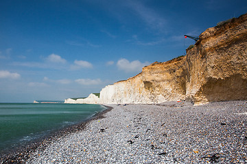 Image showing Seven Sisters - famous coast in England