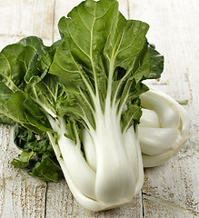 Image showing White Choy Sum