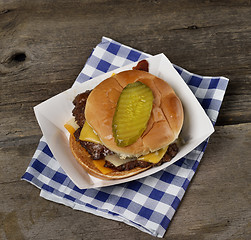 Image showing Bacon Cheeseburger 