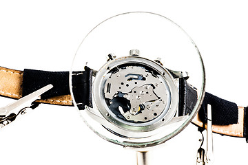 Image showing Watch repairing operation