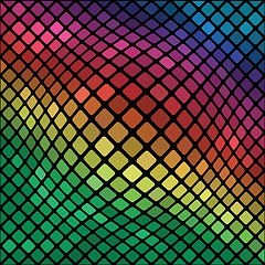 Image showing multicolor mosaic background