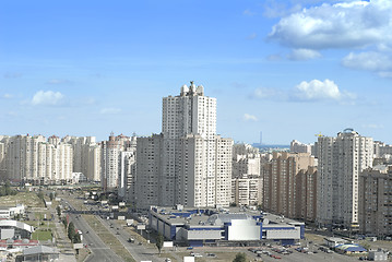 Image showing east district of kiev city