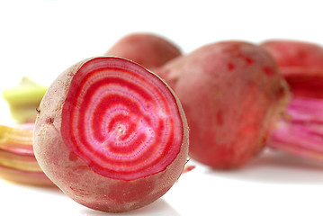 Image showing Candy striped beets