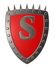 Image showing shield with letter s