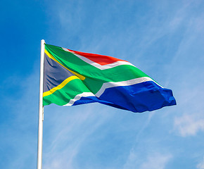 Image showing Flag of South Africa