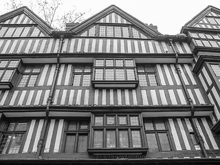 Image showing Tudor building