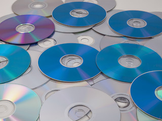 Image showing CD DVD DB Bluray disc