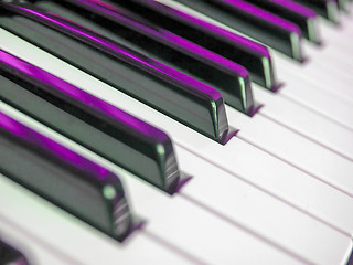 Image showing Music keyboard