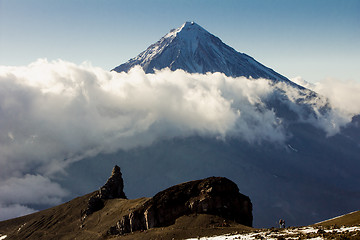 Image showing Koryaksky  volcano on the Kamchatka Peninsula, Russia.