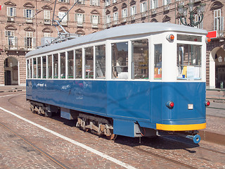 Image showing Old tram in Turin