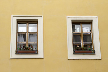 Image showing Windows on the wall