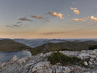 Image showing Islands in the sunset