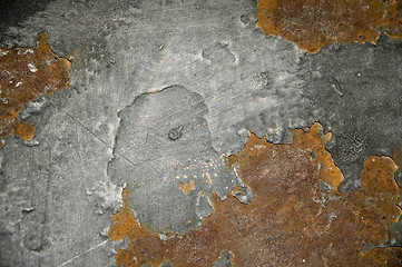 Image showing Rusted metal