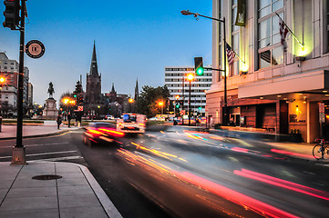 Image showing streets of washington dc usa