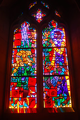 Image showing Stained Glass Window from National Cathedral