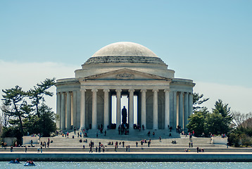 Image showing Thomas Jefferson Memorial, in Washington, DC, USA