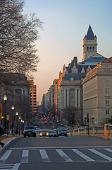 Image showing streets of washington dc usa