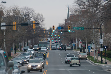 Image showing streets of washington dc usa