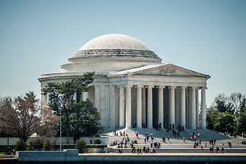 Image showing Thomas Jefferson Memorial, in Washington, DC, USA